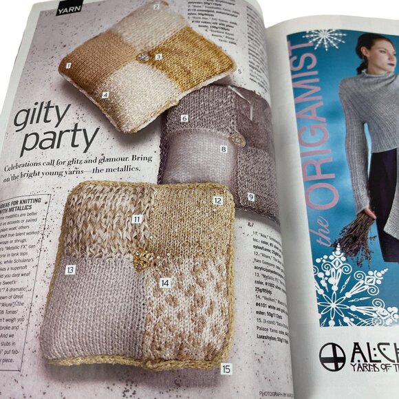 Vogue Knitting Fall 2007 Special Collectors Issue Cottage Core Crafter 25th Anni - Picture 13 of 16